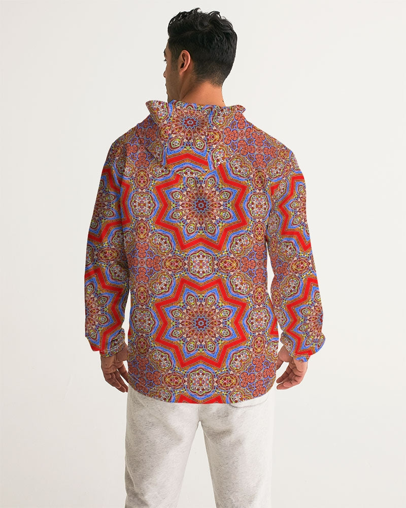 Medieval Kaleidoscope Men's Windbreaker
