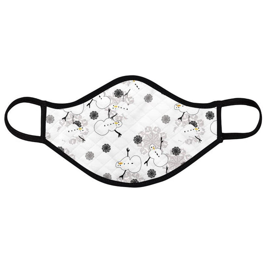 Snowman Pattern Facemask