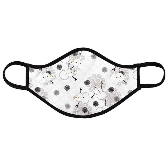 Snowman Pattern Facemask