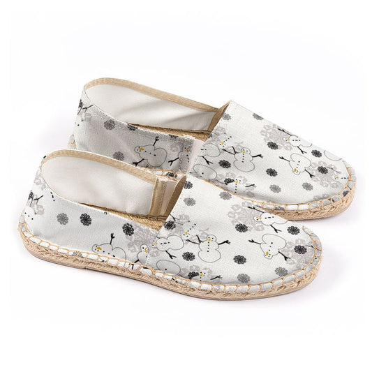 Snowman Pattern Espadrilles