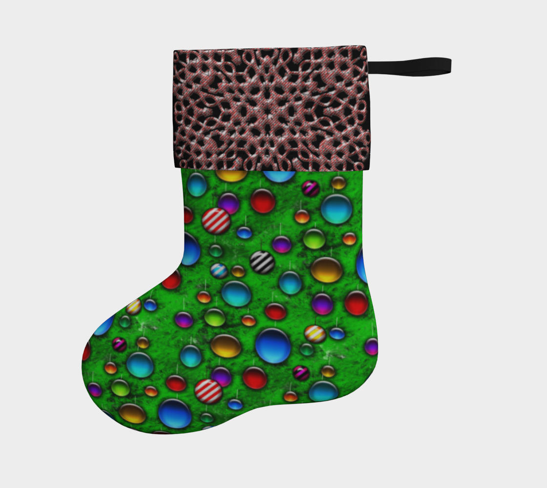 Wild Tree Christmas Stocking