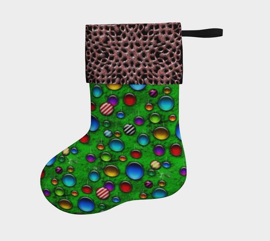 Wild Tree Christmas Stocking