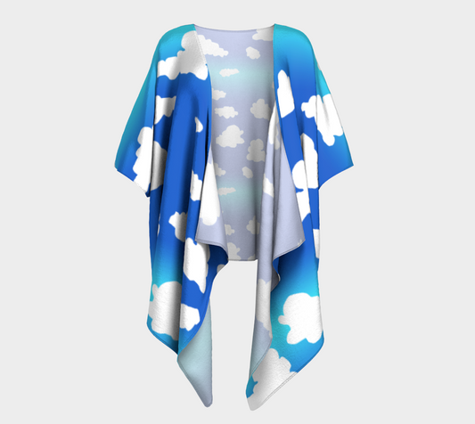 Clouds Draped Kimono