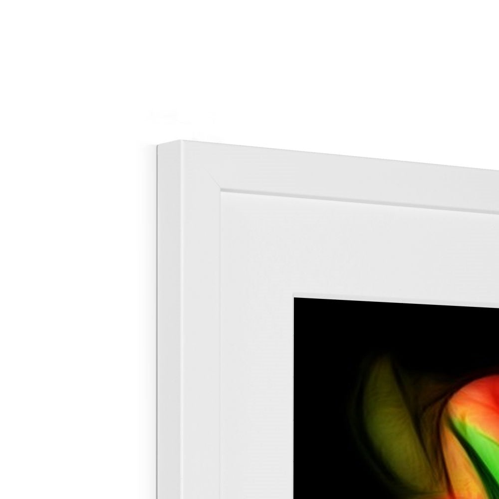 Pink Tulips Framed & Mounted Print