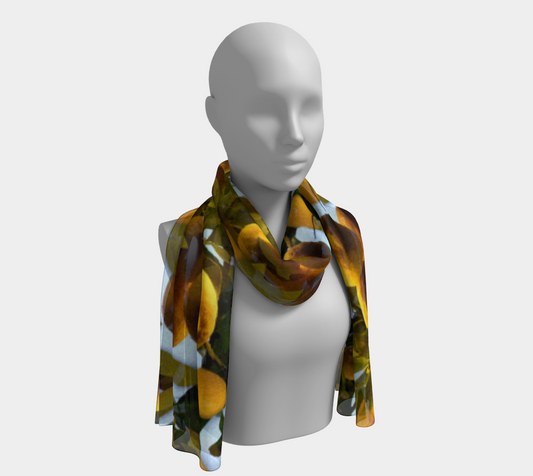 Lemon Tree Long Scarf