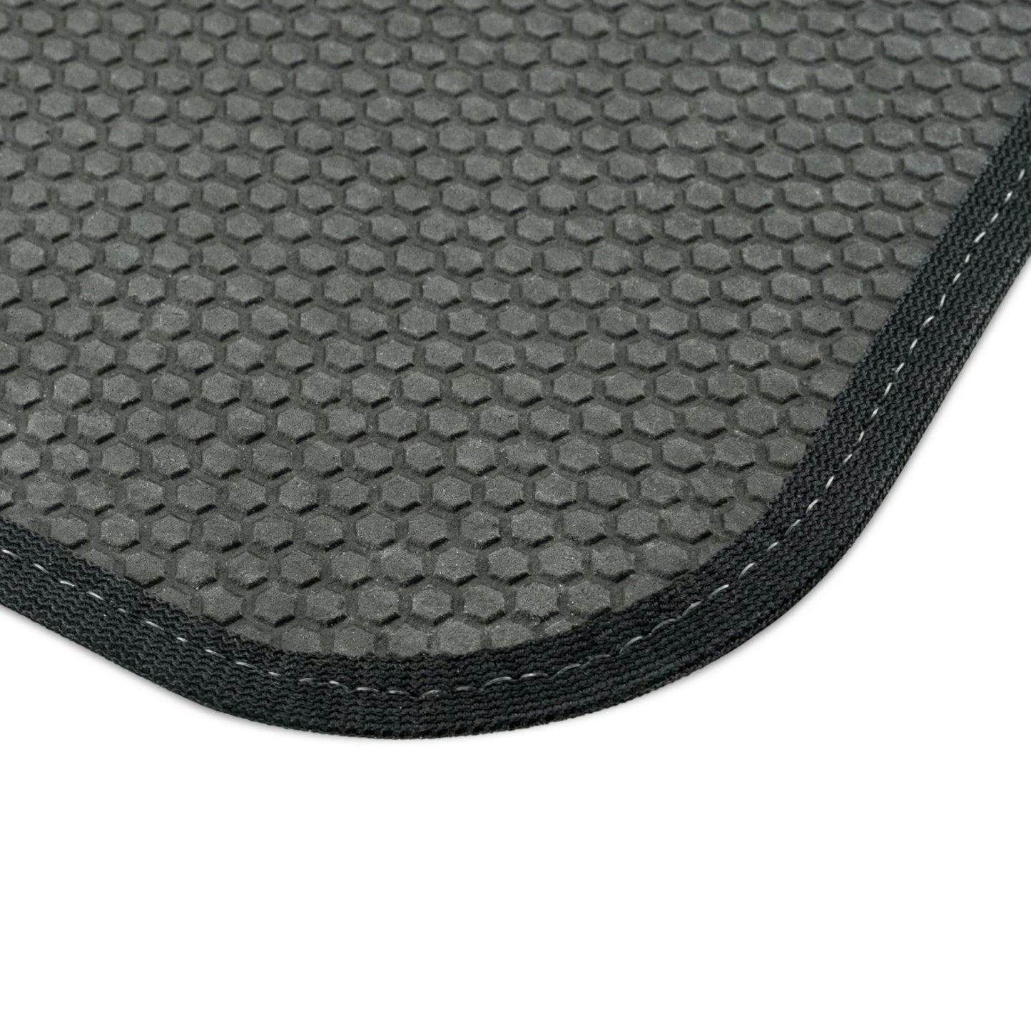 Denim and Brown Polkadots Car Mats (Set of 4)