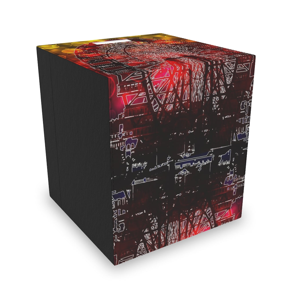 Bokeh Light Ferris Wheel Felt Storage Box