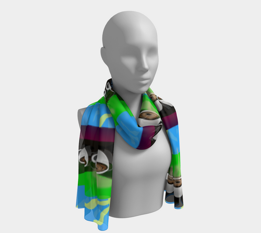 Coffee Morning Long Scarf