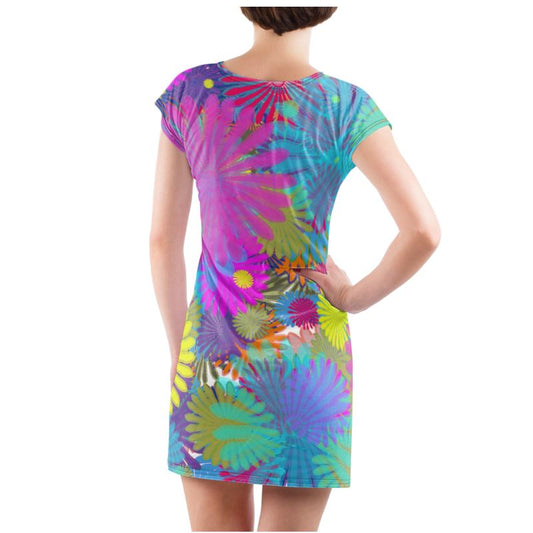 Daisy Festival Ladies Tunic T-shirt