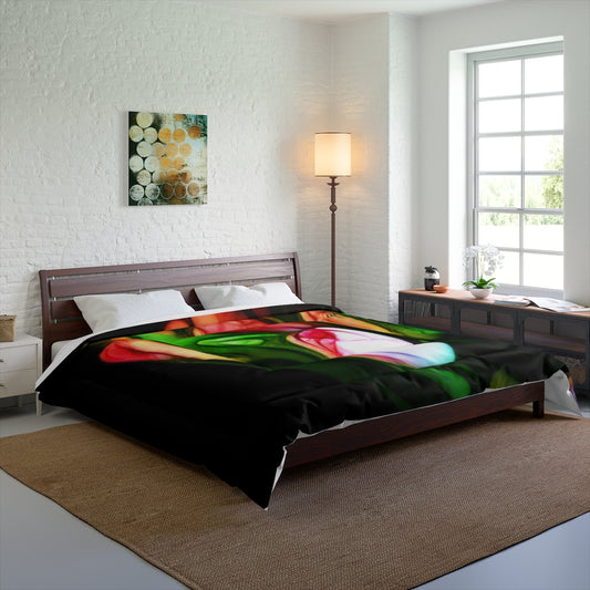Pink Tulips Comforter