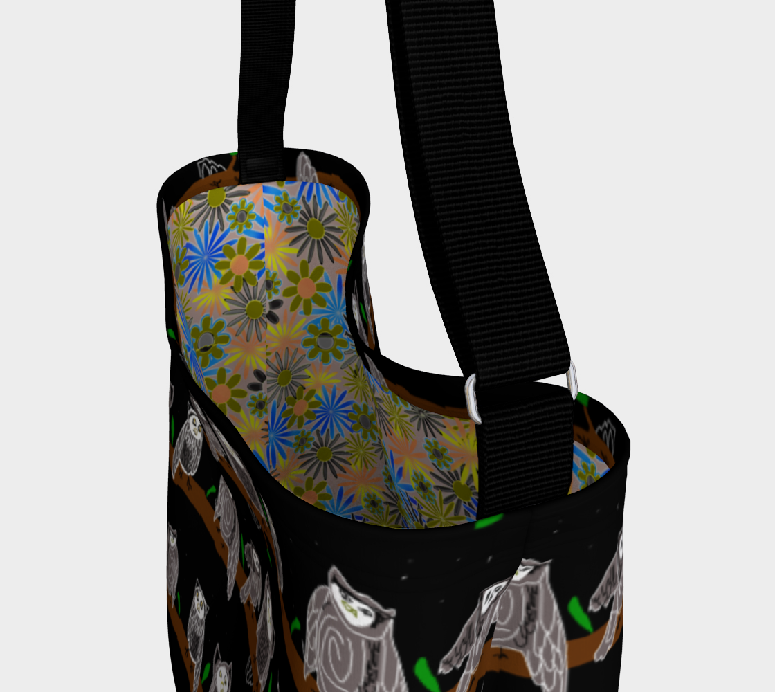 Cute Owls Pattern Day Tote