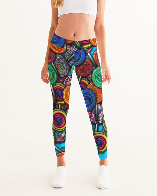 Colorful Lollipops Women's Yoga Pants