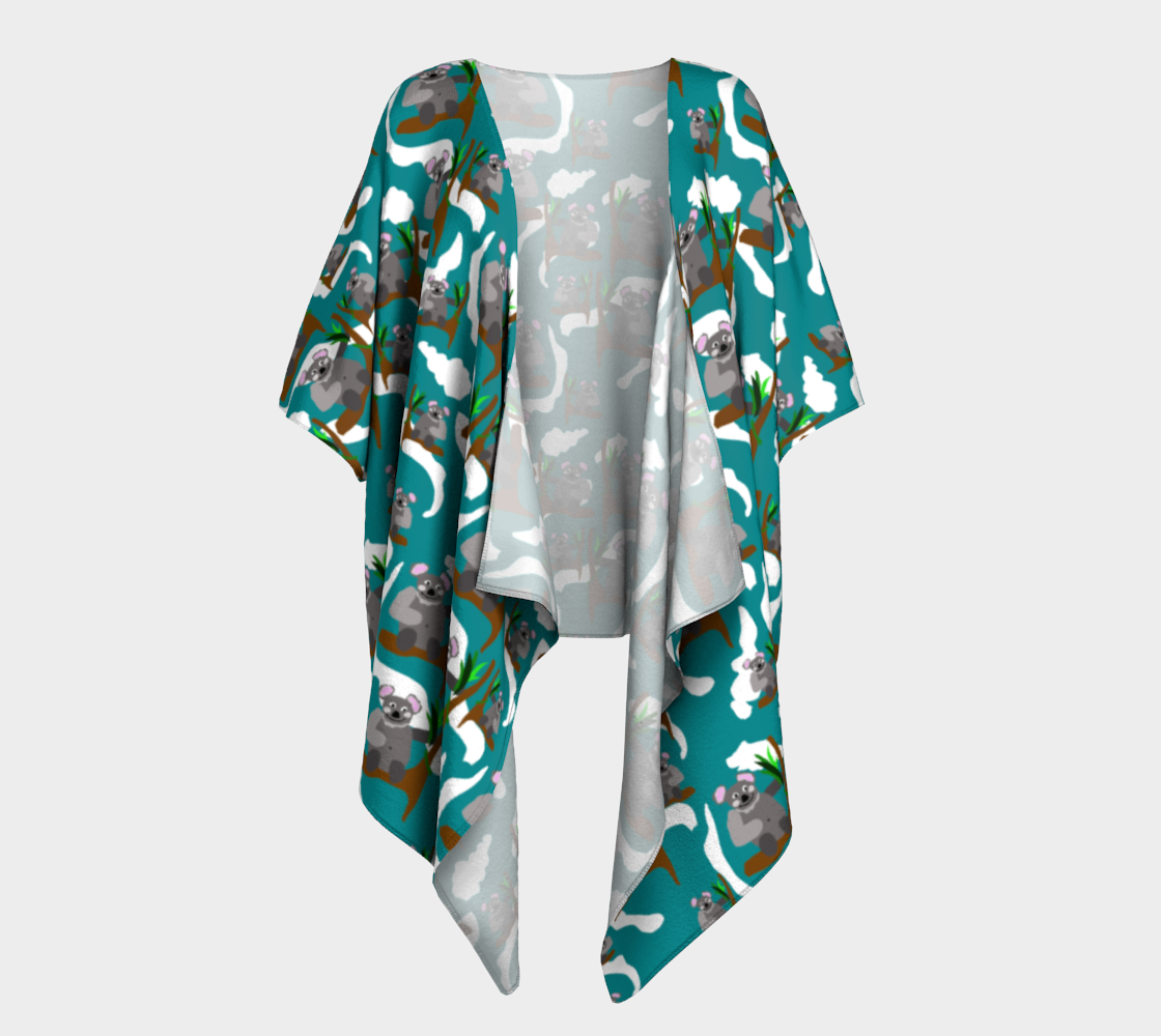 Kola Bears Draped Kimono