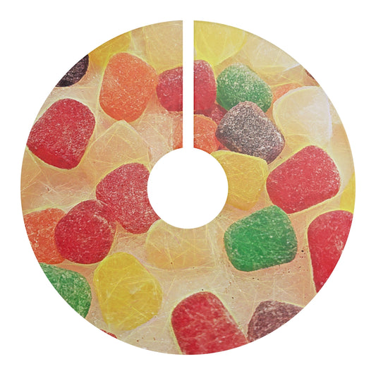 Gum Drops Christmas Tree Skirts