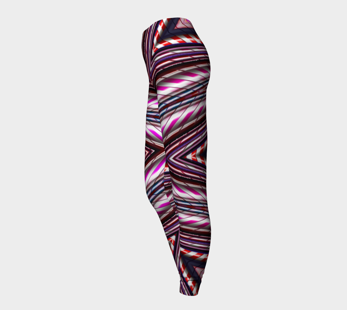 Candy Cane Stripes Leggings