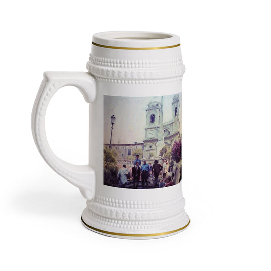 Spanish Steps In Rome Stein Mug