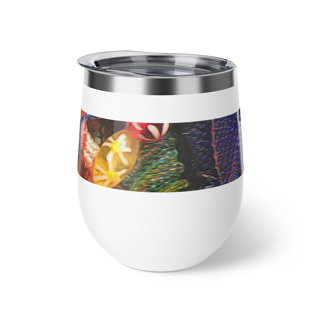 Beaded Jewelry Copper Vacuum Insulated Cup, 12oz