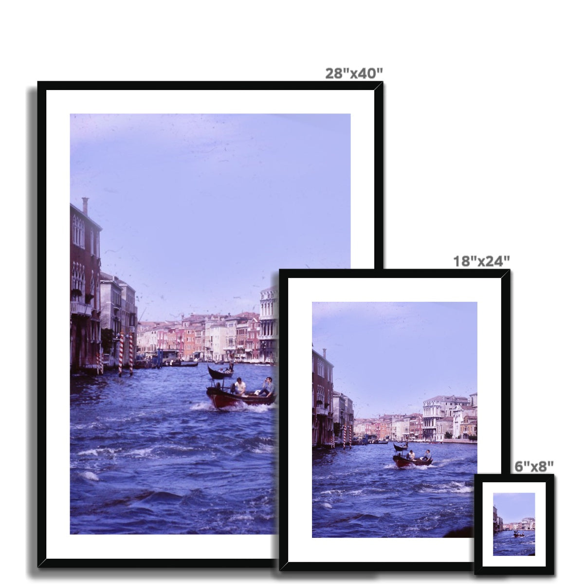 Europe Trip 1970 Number 18 Framed & Mounted Print
