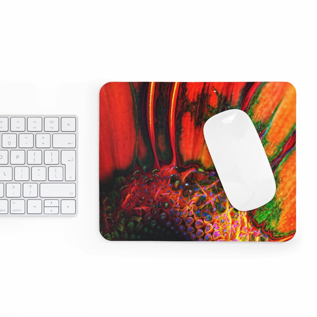 Orange Daisy Mousepad