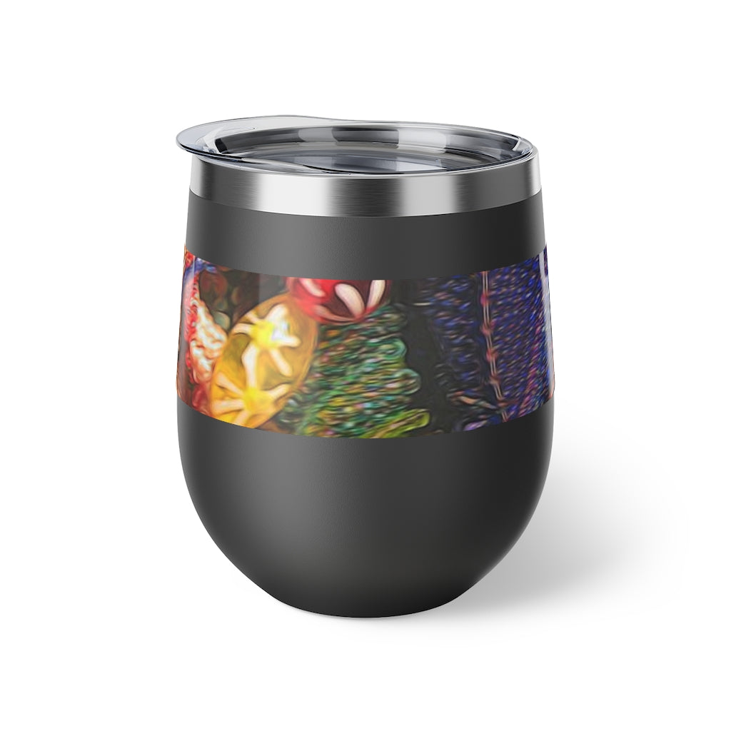 Beaded Jewelry Copper Vacuum Insulated Cup, 12oz