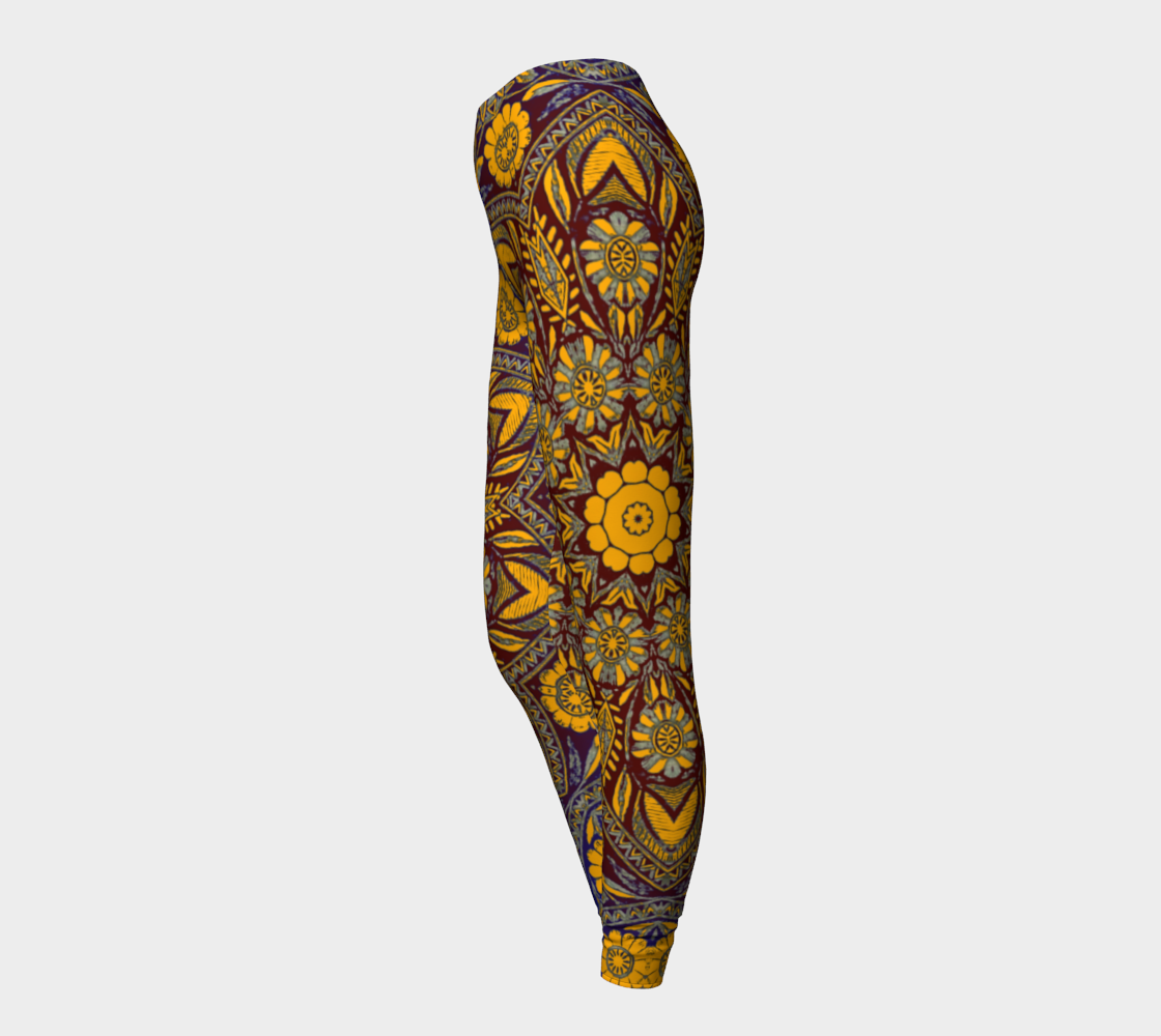 Vintage Morrocan Tile 327 Leggings