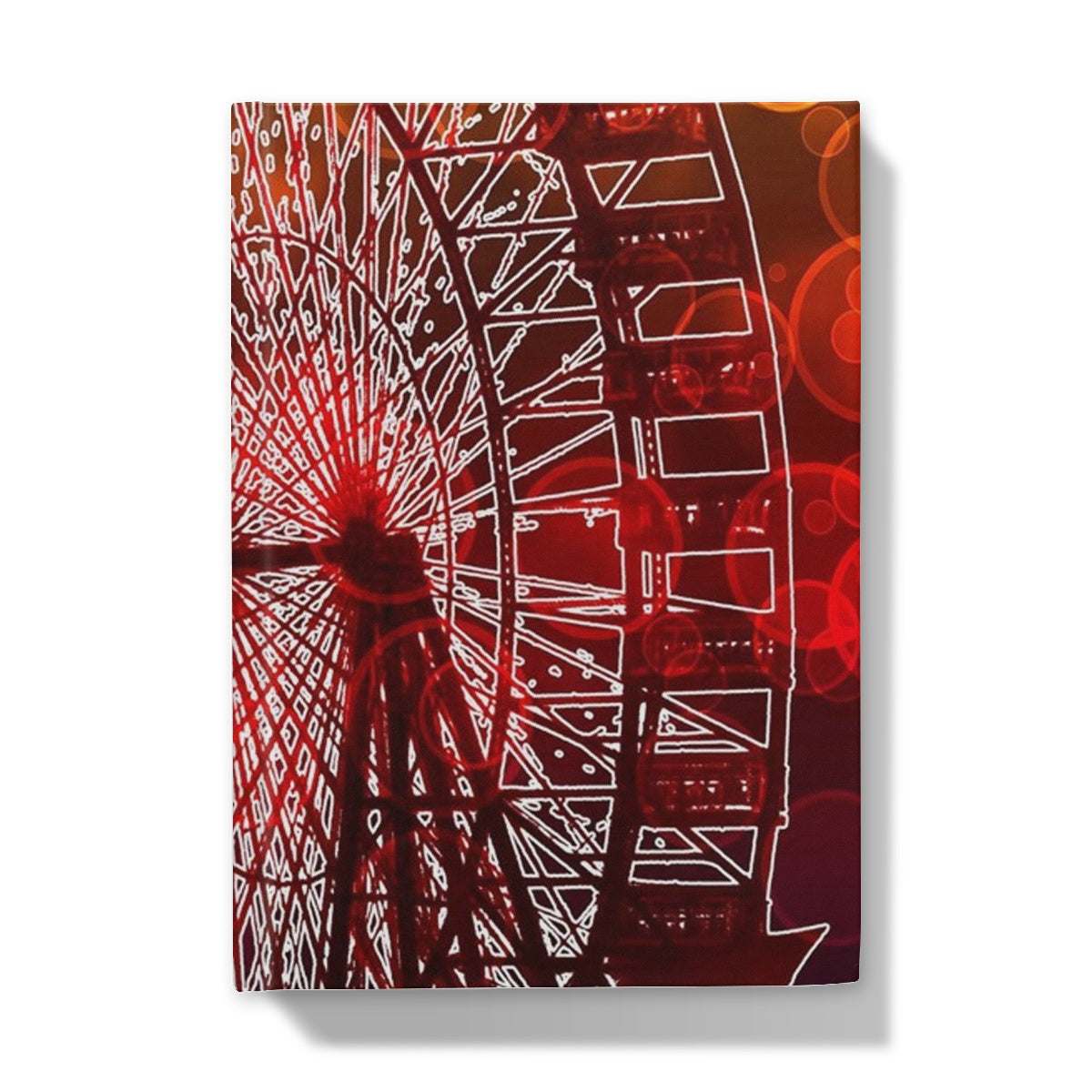 Bokeh Light Ferris Wheel Hardback Journal