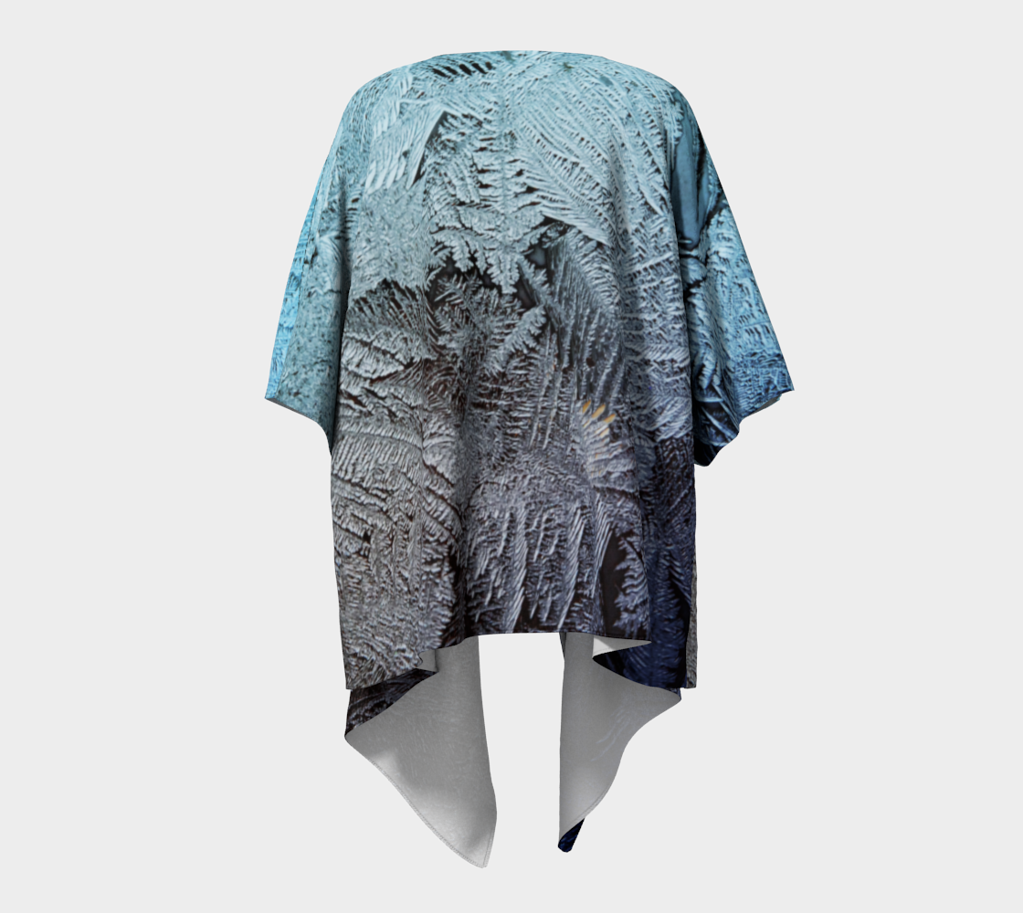 Window Frost Draped Kimono