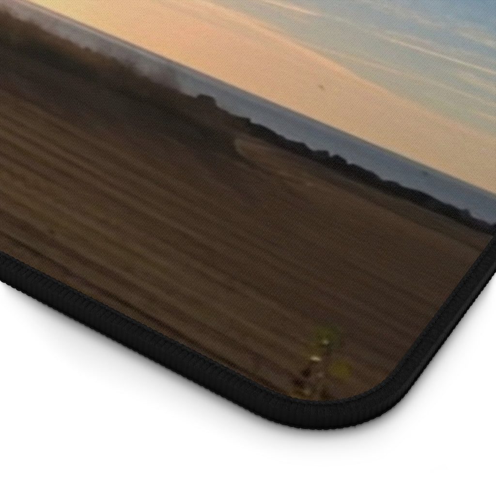 9 O'clock Sunrise Desk Mat