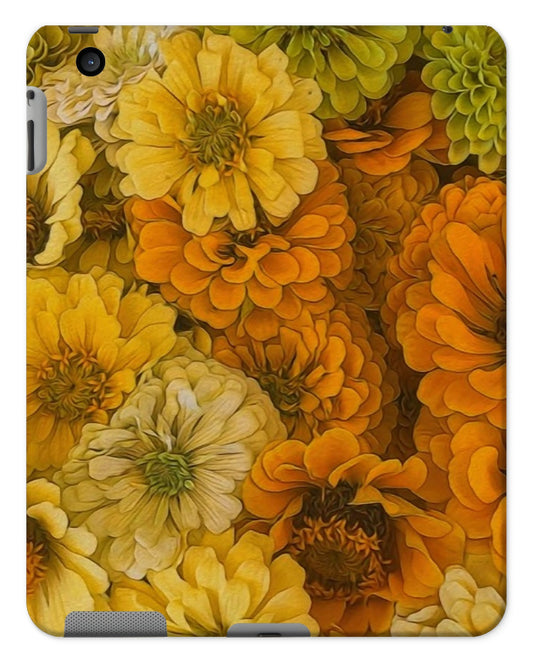 Yellow Zinnias Tablet Cases
