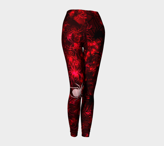 Red Spider Swarm Leggings