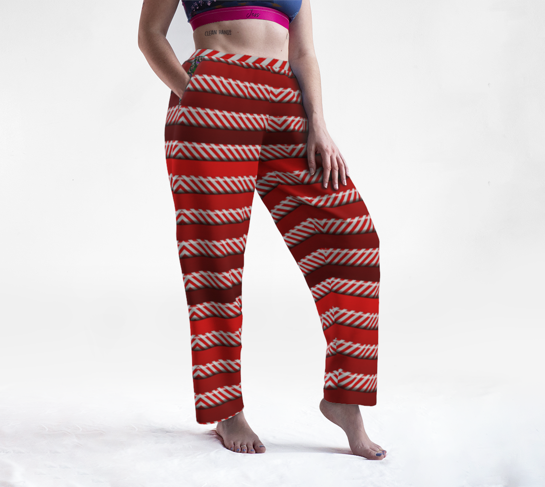 Peppermint Stripes Lounge Pants