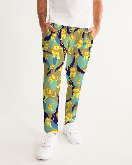 Lion Pattern Men's Joggers