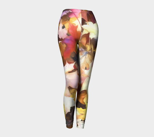 Fall leaves Bright Leggings