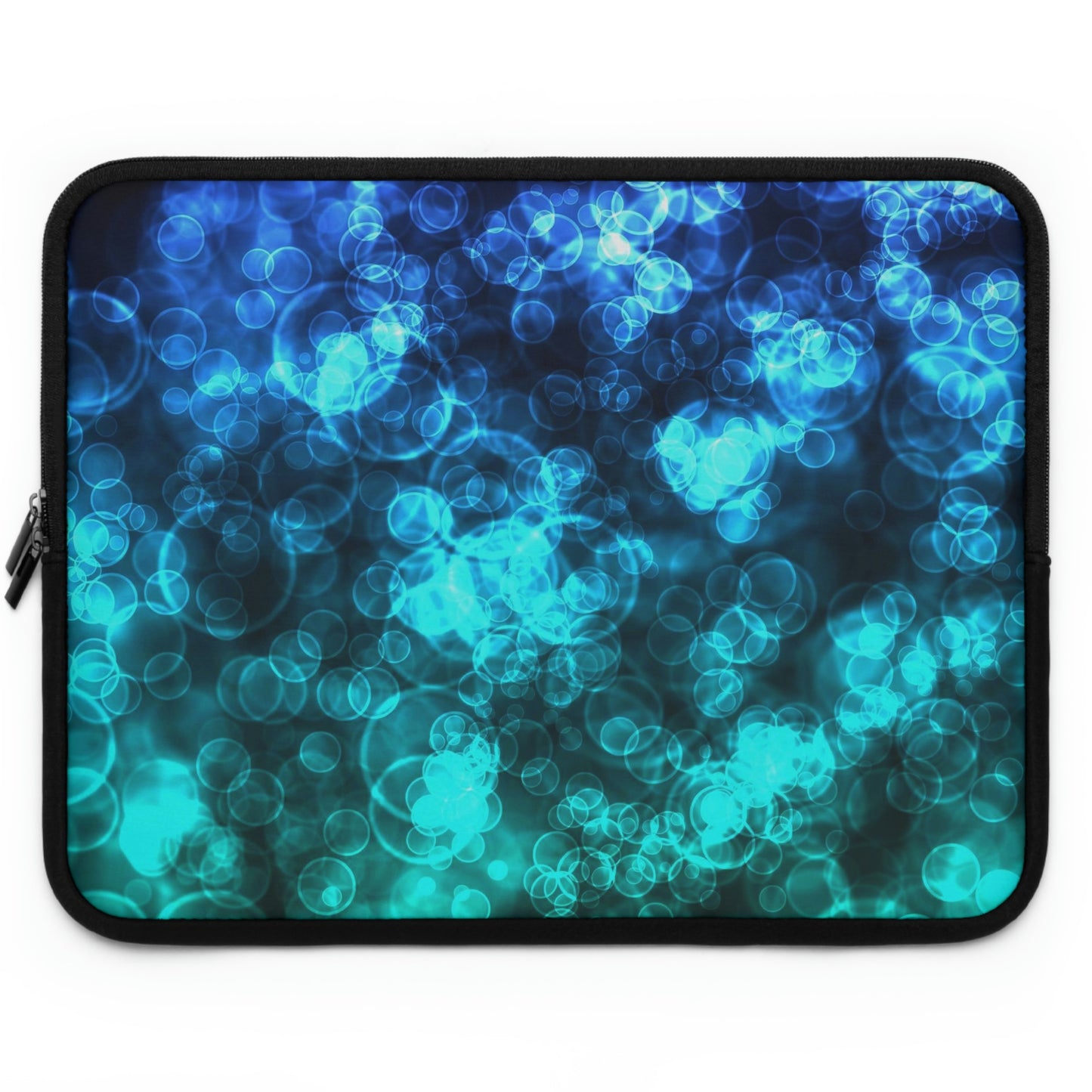 Blue Ocean Bokeh Laptop Sleeve