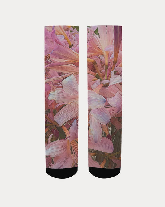 Pink Amaryllis Women's Socks