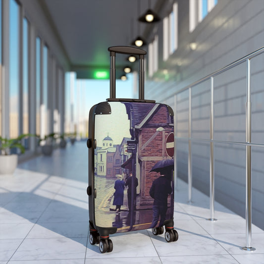 Rainy Day In England Suitcases