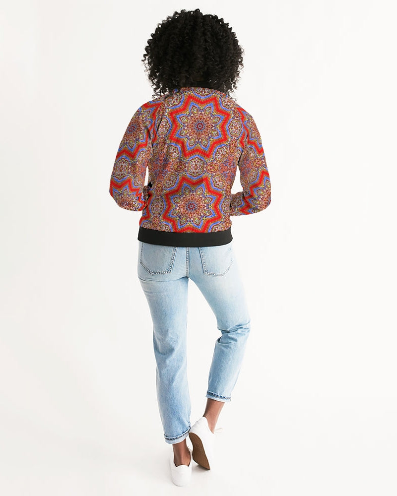 Medieval Kaleidoscope Women's Bomber Jacket