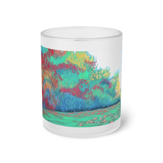 The Hedge Frosted Glass Mug