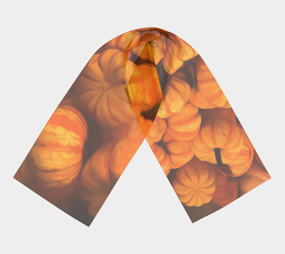 Pumpkins Long Scarf