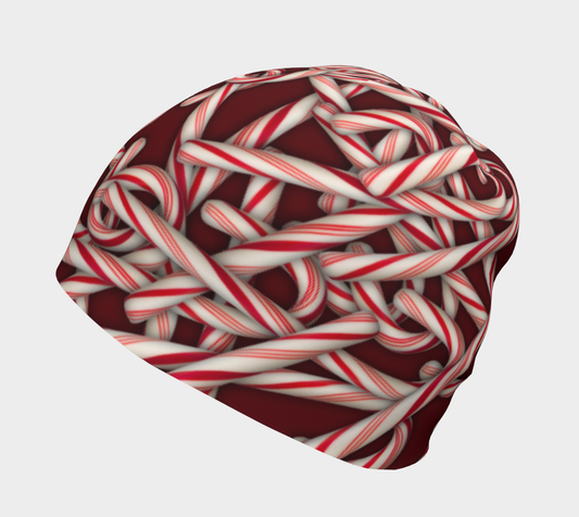 Candy Cane Collage Hat
