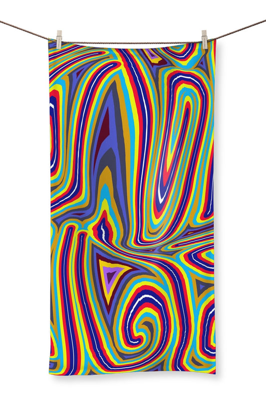 Curly Swirls Towel