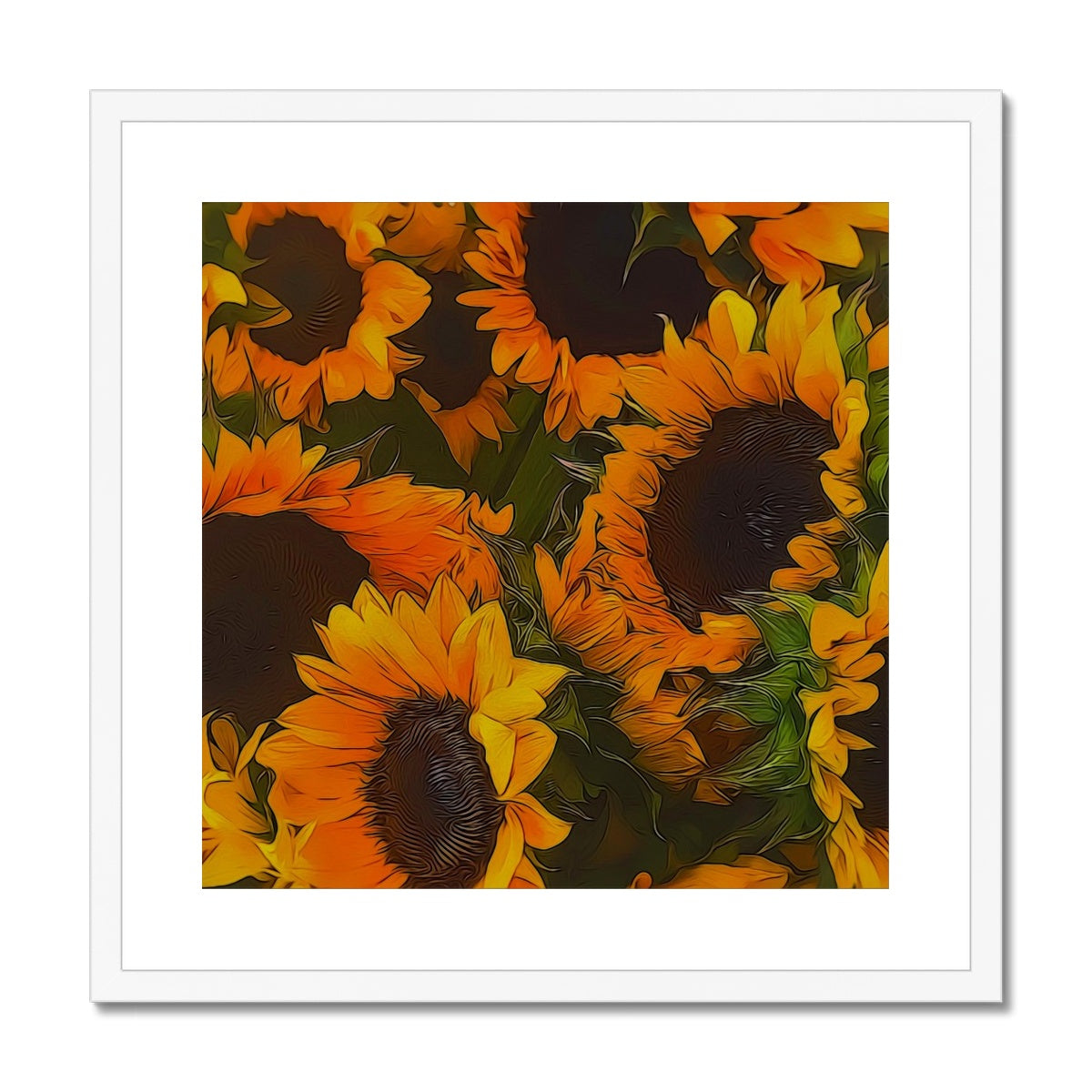 Sunflowers Framed & Mounted Print