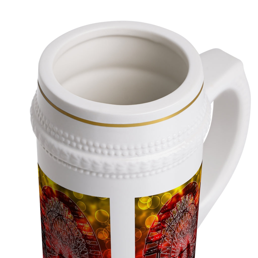 Bokeh Light Ferris Wheel Stein Mug