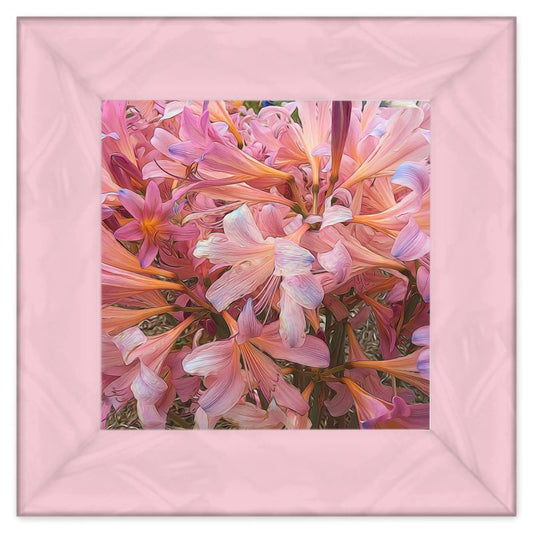 Pink Amaryllis Quilt