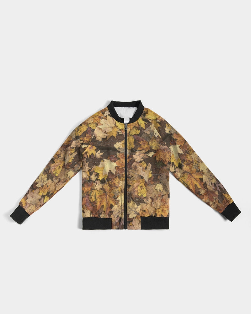 Late October Leaves Women's Bomber Jacket