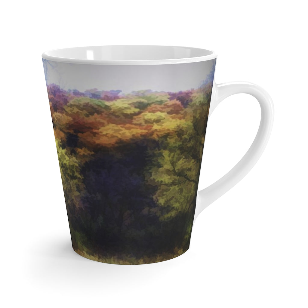 Fall Landscape Latte mug