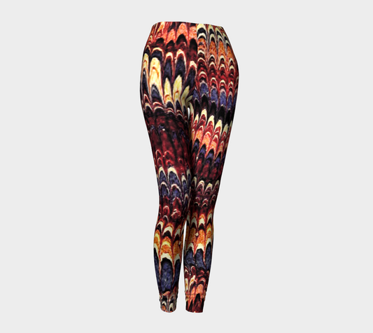 Marbled Paper Leggings