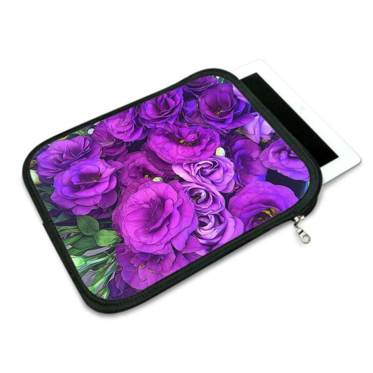 Purple Lisianthus Ipad Slip Case