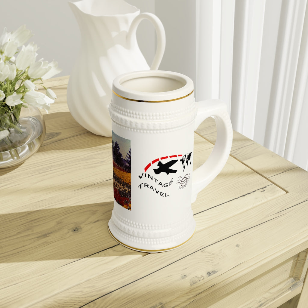 Field of Tulips Stein Mug