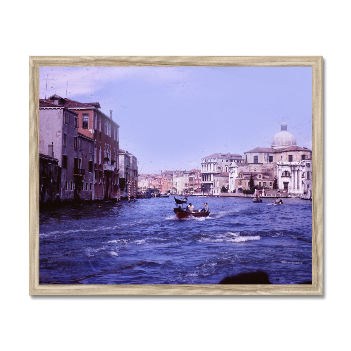 Europe Trip 1970 Number 18 Budget Framed Poster